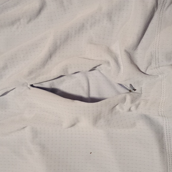 Blue 1/4 Zipper Long Sleeve Sport Top - Picture 5 of 10